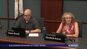 Bloomington Board of Public Works 8/12