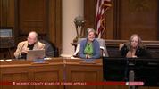 Monroe County Board of Zoning Appeals 2/7