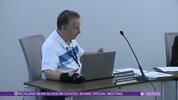 Richland Bean Blossom School Board Special Meeting 10/29